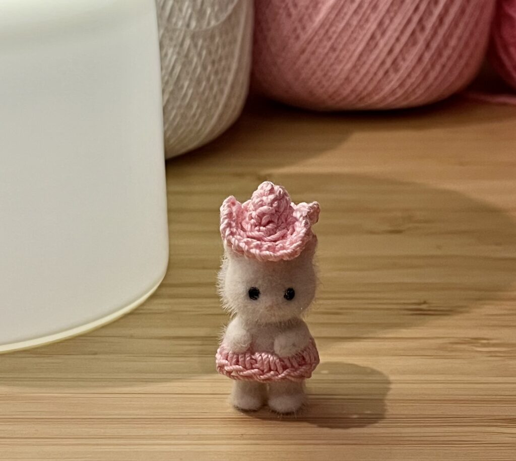How I Crocheted My Viral Mini Cowboy Hats for Calico Critters img 7496 2